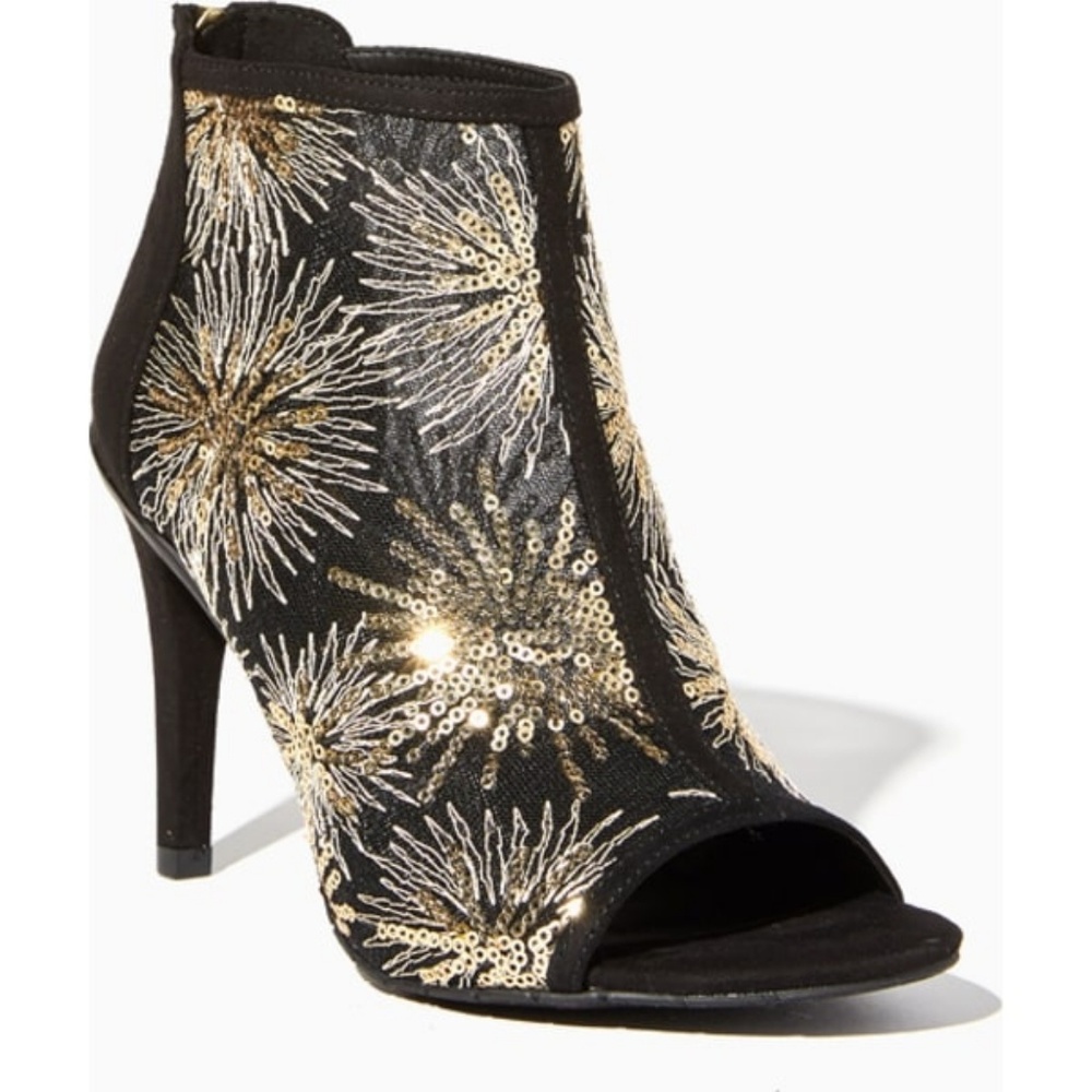Charming Charlie Sequin Booties